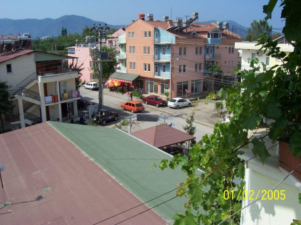 Straße zum Hotel Truva Hotel Truva