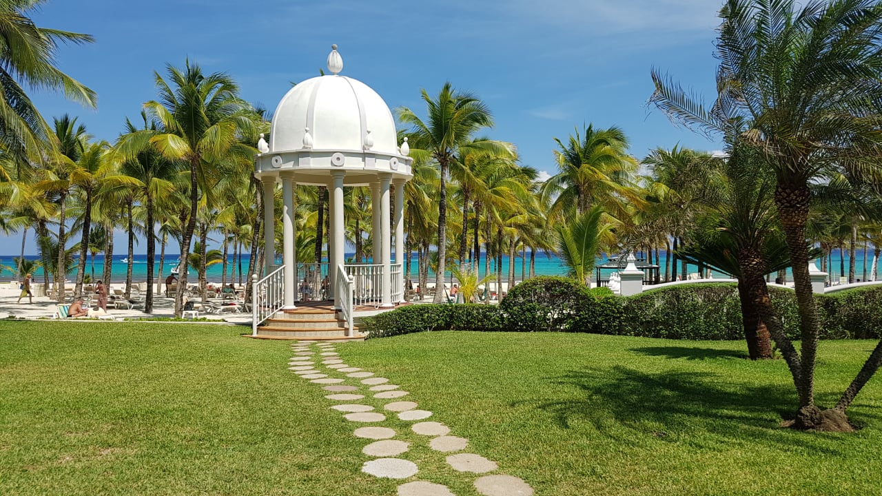 Gartenanlage Hotel Riu Palace Riviera Maya