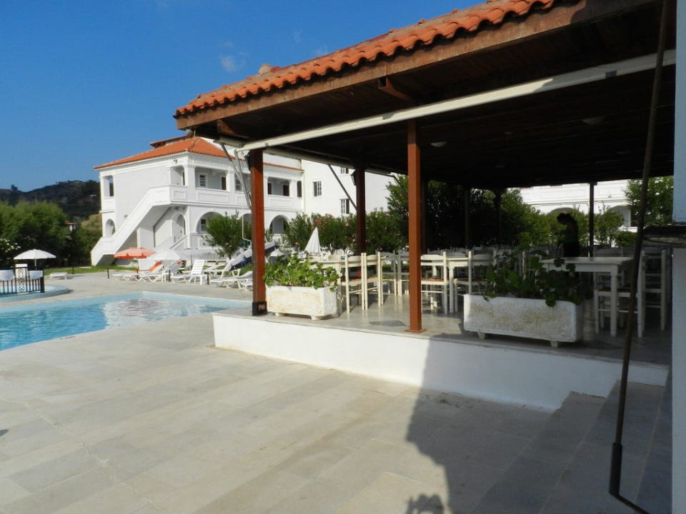 Restaurant aussen Hotel Klelia