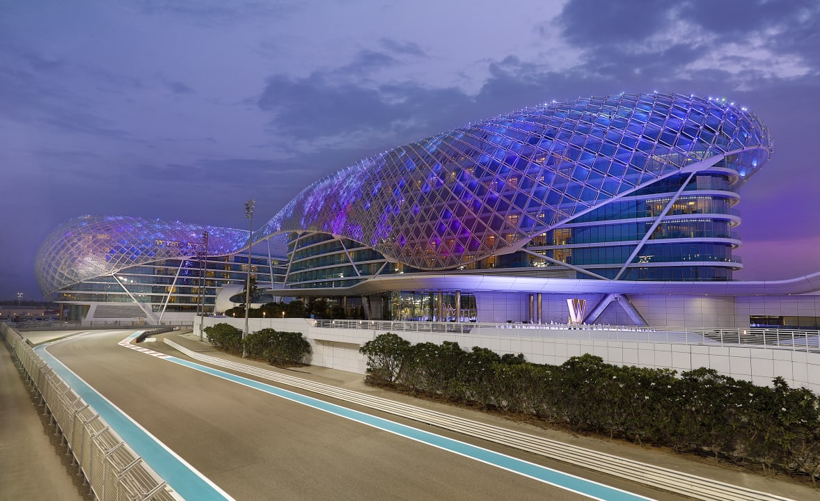 Außenansicht W Abu Dhabi - Yas Island
