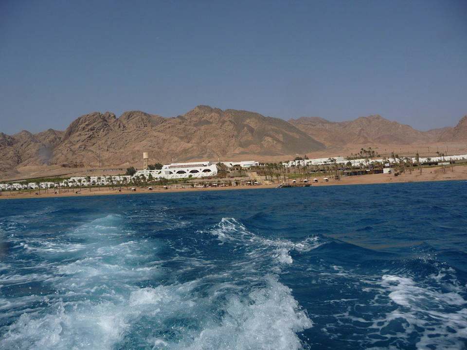 Auf dem Weg zum Dive spot Retac Qunay Dahab Resort and Spa