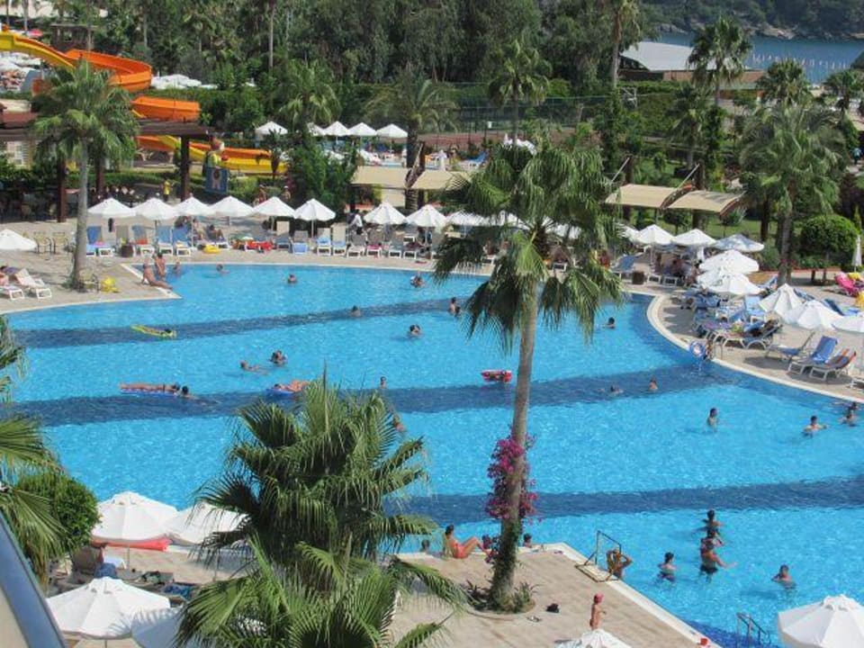 Blick vom Balkon Saphir Resort & Spa