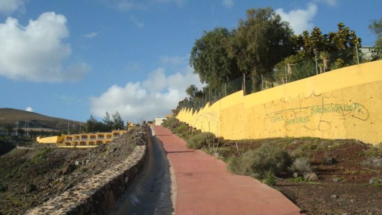 Droga na plaże AluaVillage Fuerteventura