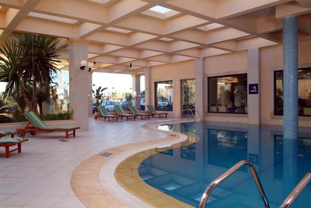 Inside swimming pool Hotel Balaia Plaza