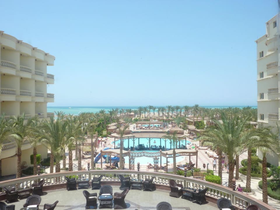 Der Ausblick aus dem Restaurant Riviera Aqua Park Resort