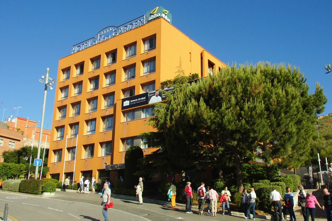 Vorderansicht Hotel "Abba Garden" Barcelona. Hotel Abba Garden