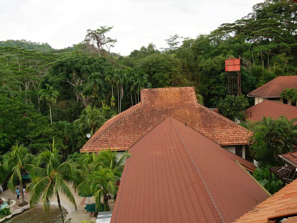 Blick aus dem Fenster Hotel Sabah