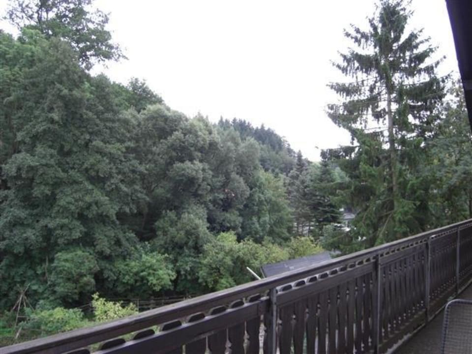 Balkonausblick Hotel Haus Schnorbus