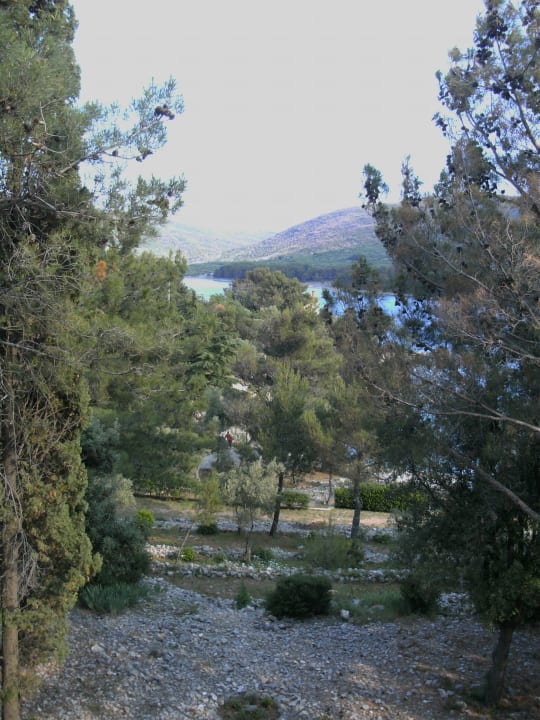 Blick vom Balkon Hotel Kimen