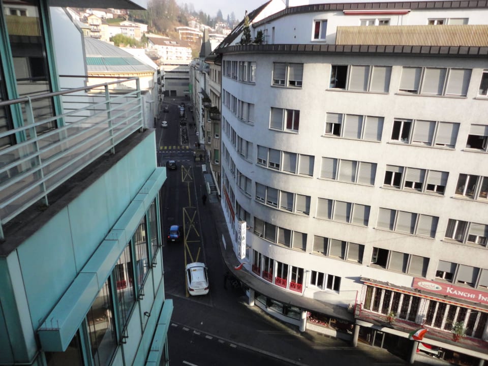 Blick vom Zimmer Hotel Ambassador Luzern Garni
