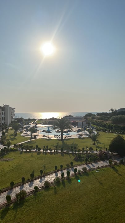 Ausblick Myrina Beach Hotel