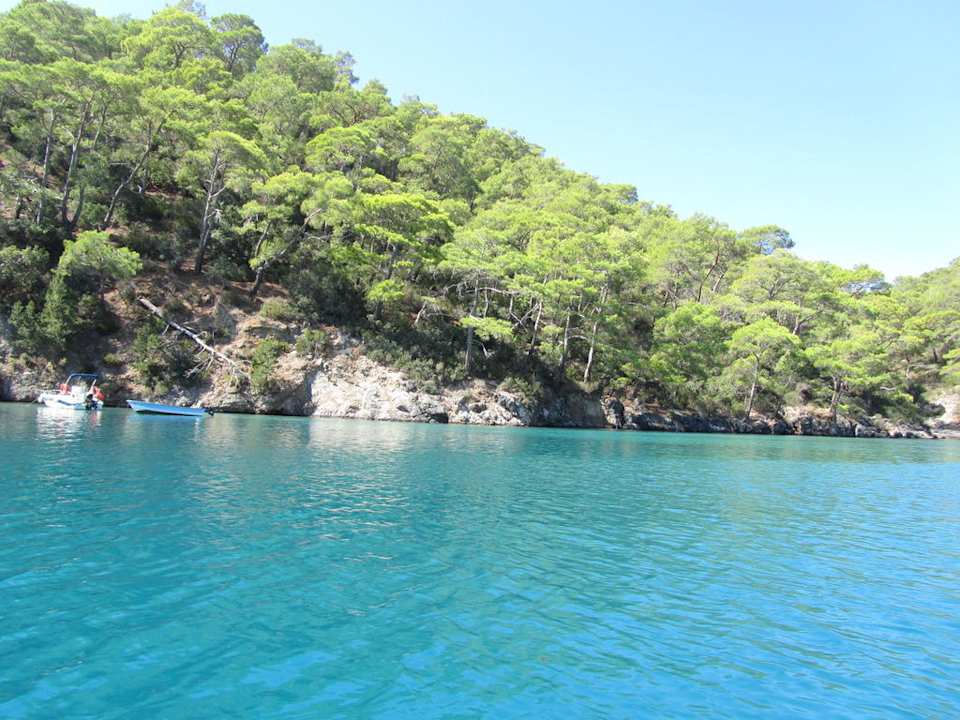 Aufnahme aus dem Tretboot Hotel Meri