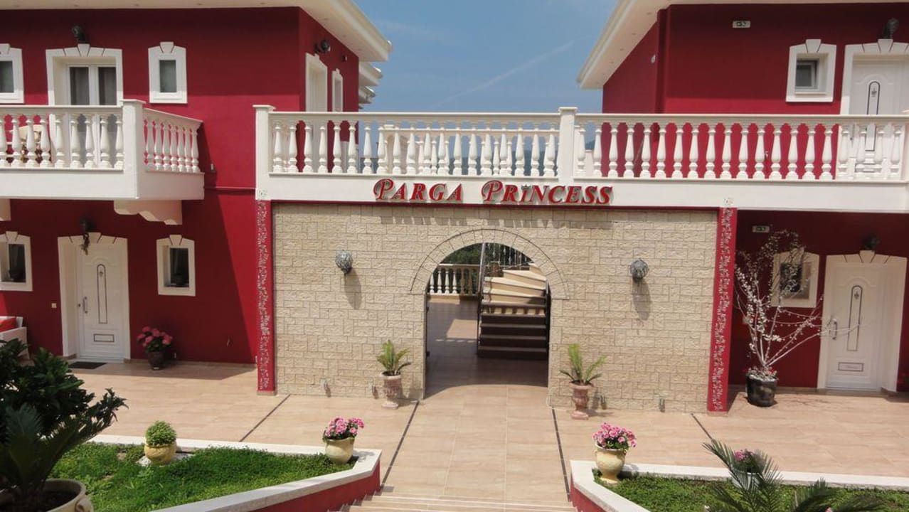 Hotel - Eingang Hotel Parga Princess