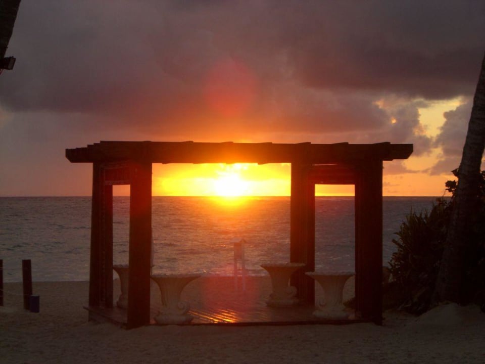Abends am Hotelstrand Punta Cana Princess All Suites Resort & Spa