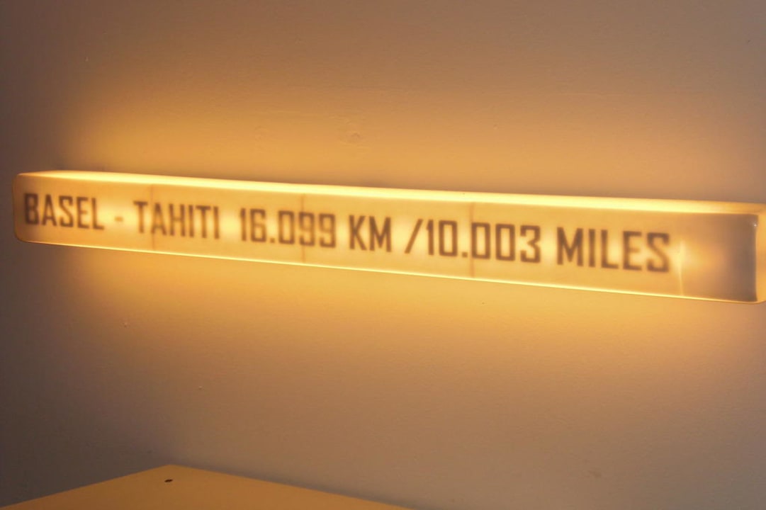 Kreative Lampe Hotel Basel Back Pack