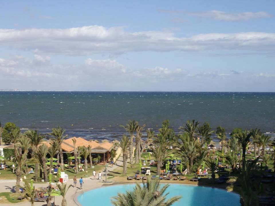 Vom Balkon aus  Hotel Rosa Beach