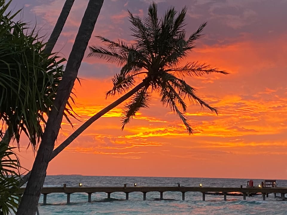 Ausblick Reethi Faru Resort