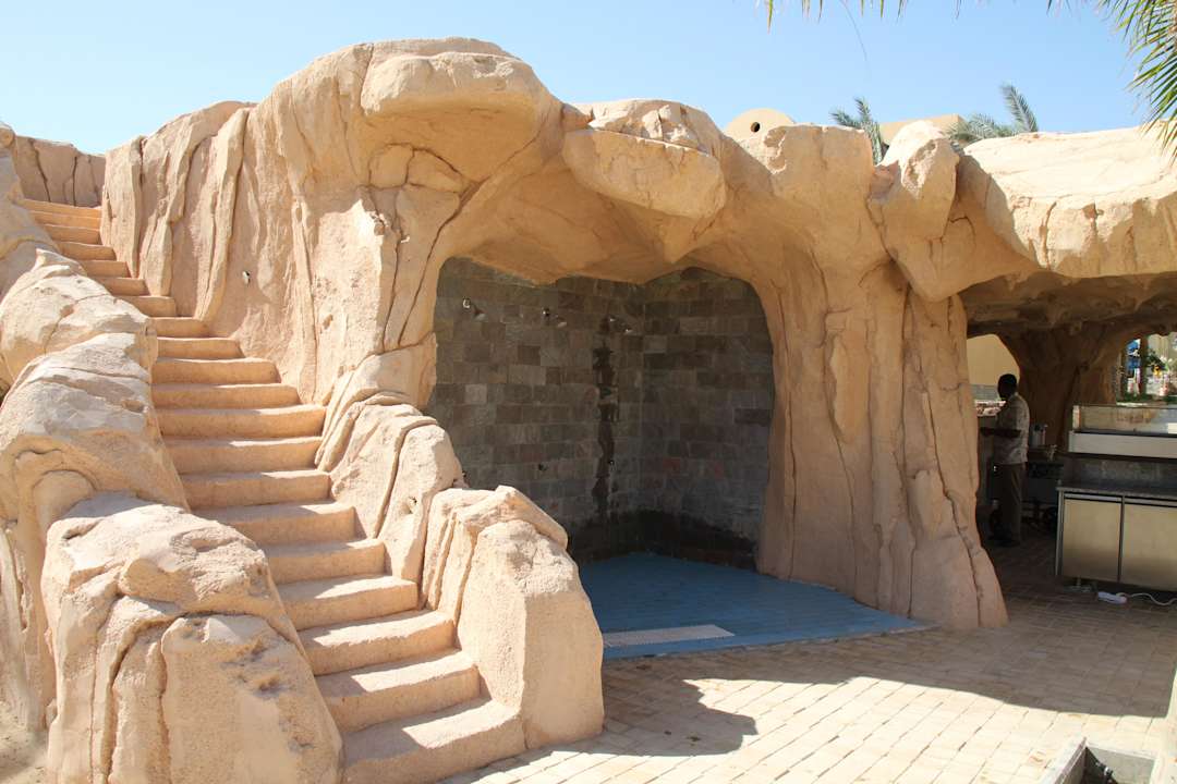 Dusche beim Wellenbad Stella Garden Resort & Spa, Makadi Bay