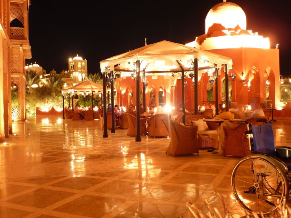 Terrasse der Lobby Makadi Palace