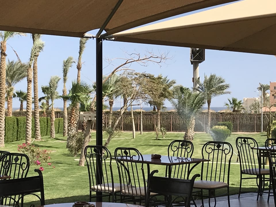 Das Meer ist zu erahnen Pickalbatros Aqua Park Resort - Hurghada