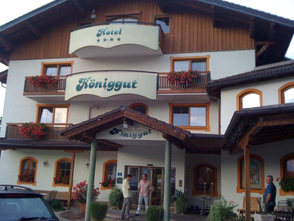 Hoteleingang Hotel Königgut