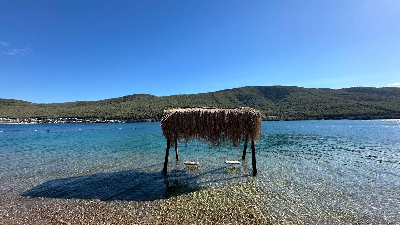 Strand La Blanche Island Bodrum