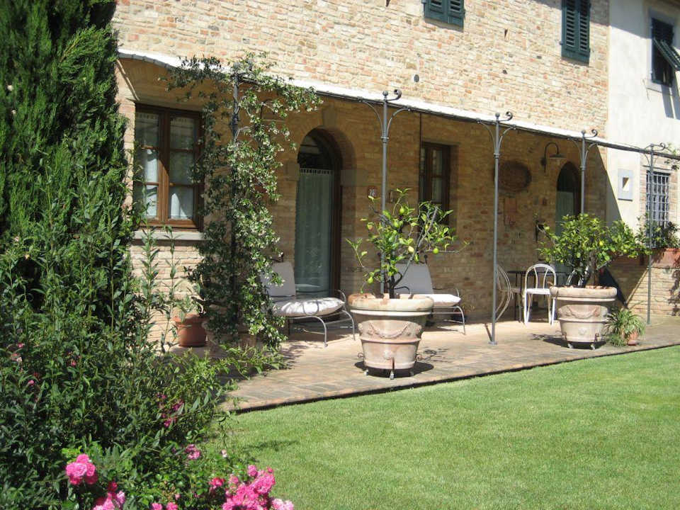 Garten und Terrasse vom Vermieter Ferienhaus La Vecchia Pieve