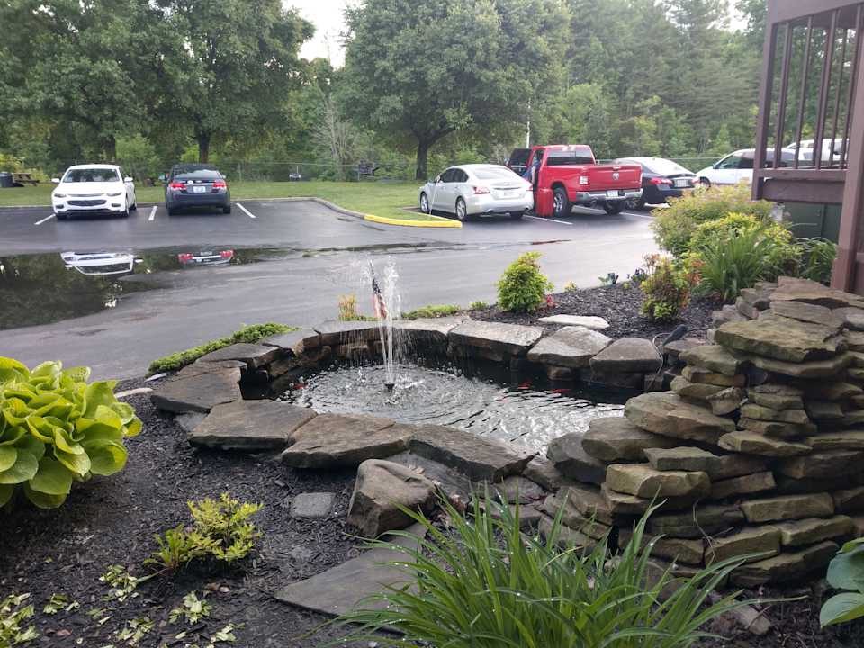 Gartenanlage Red Roof Inn Kingsport