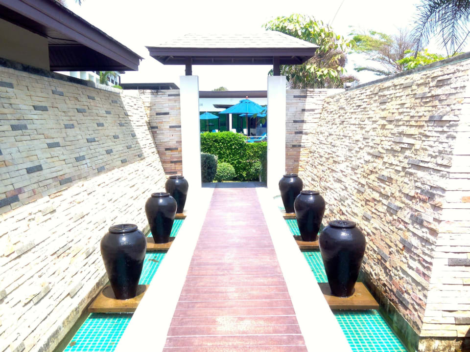 Weg zum Pool Samui Resotel Beach Resort