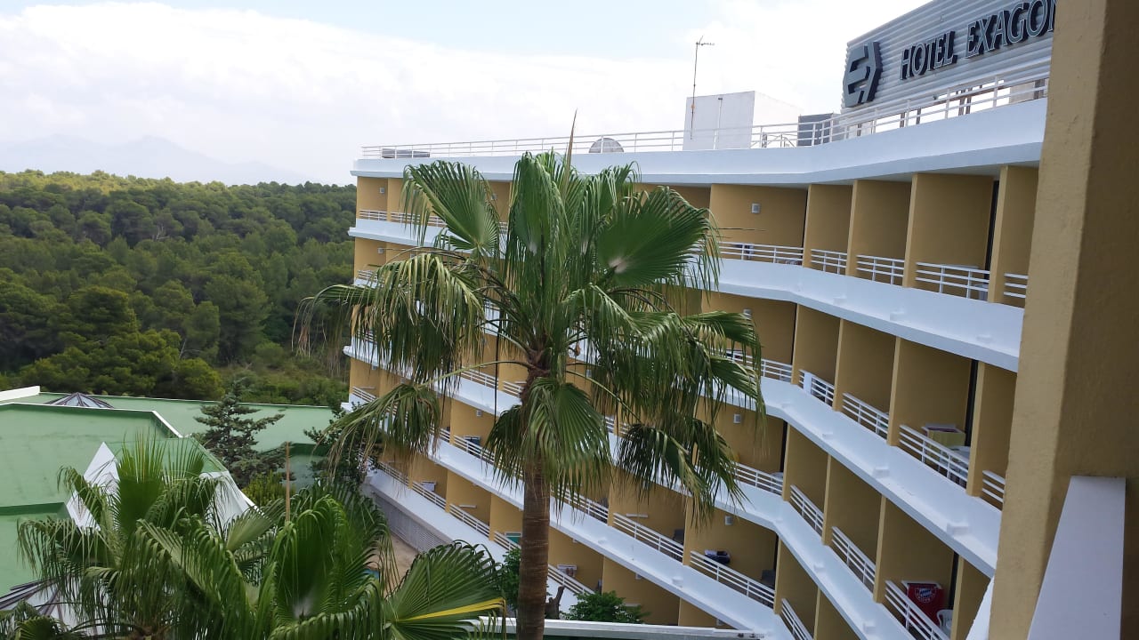 Hotel von außen  Hotel Exagon Park