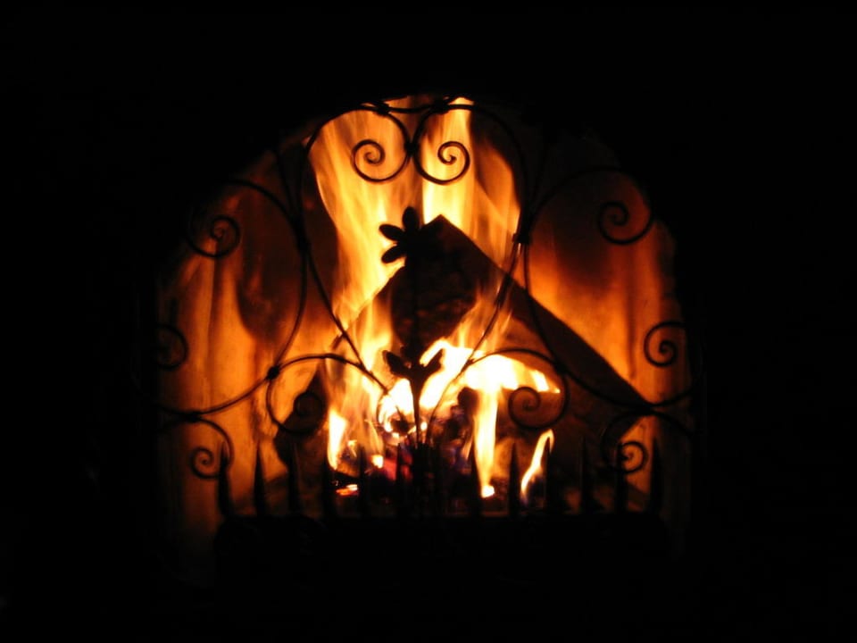 Kaminfeuer Wohlfühl-Ferienwohnungen Kirchberger