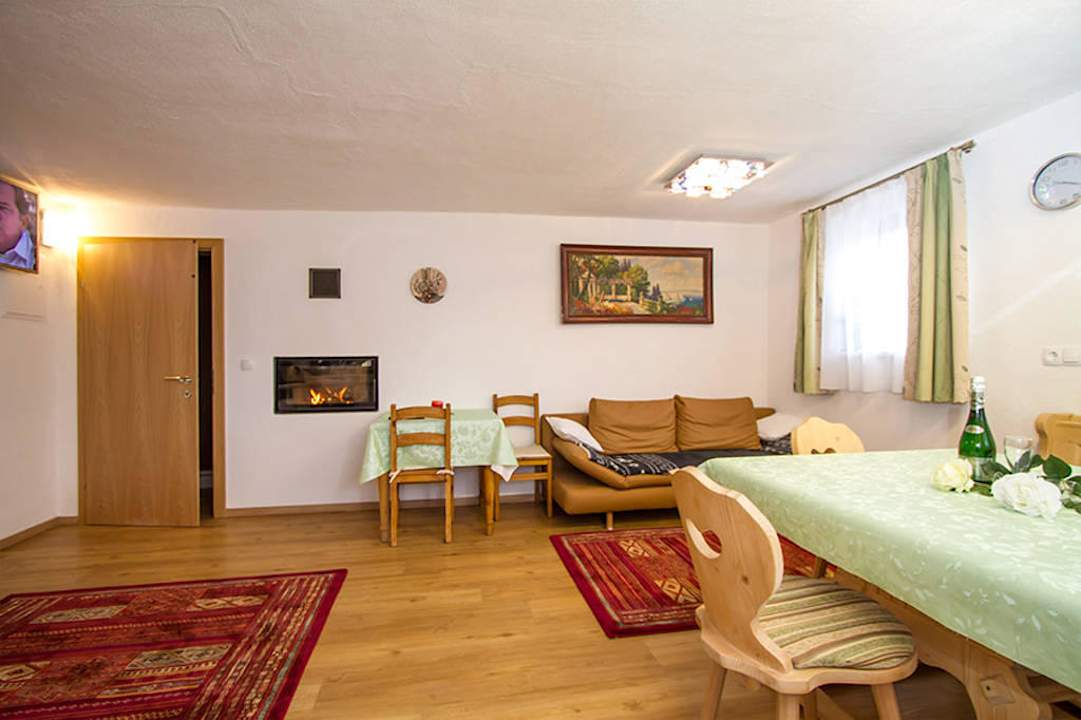 Wohnraum Partere Gertis Ferienwohnungen