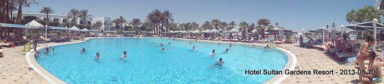 Główny basen Sultan Gardens Resort