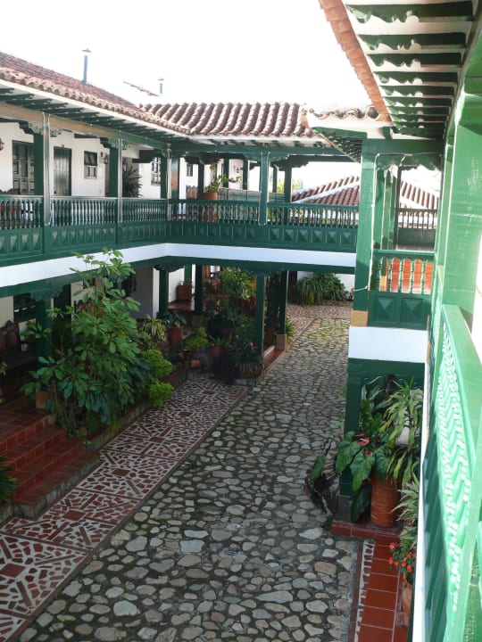 Innenhof der Finca Hotel Beth Sarim