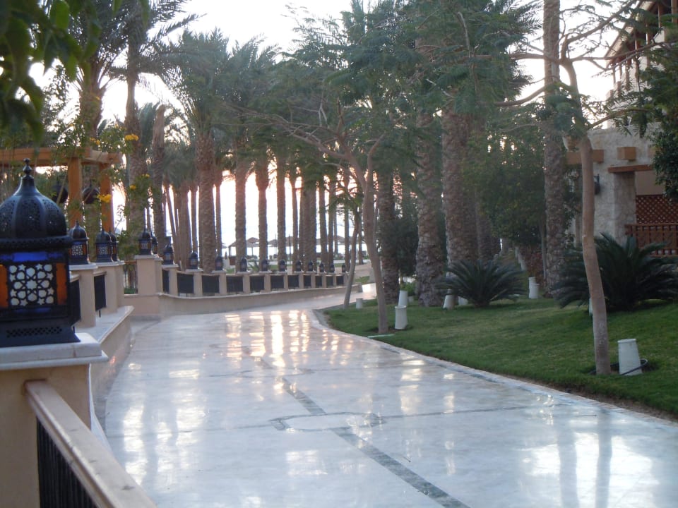 Weg vom Spa in Richtung Strand Makadi Spa - Adults only