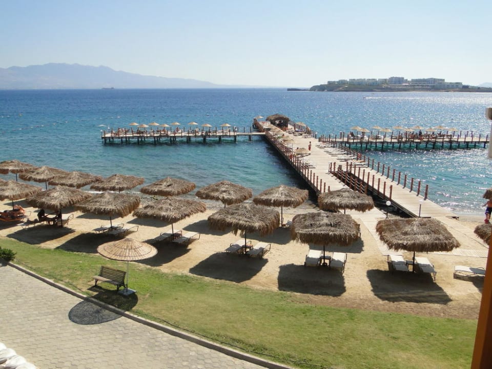Super plaża i cudo woda. Kefaluka Resort Bodrum