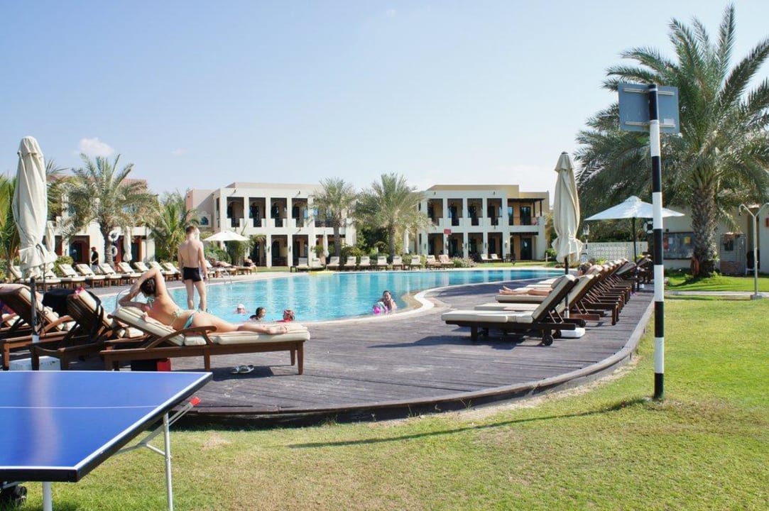 Poolanlage bei den Chalets Rixos Al Mairid Ras Al Khaimah