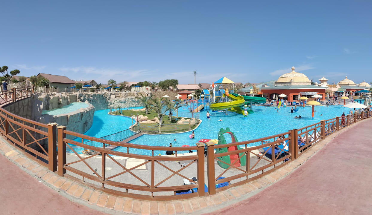 Außenansicht Pickalbatros Jungle Aqua Park Resort - Neverland Hurghada