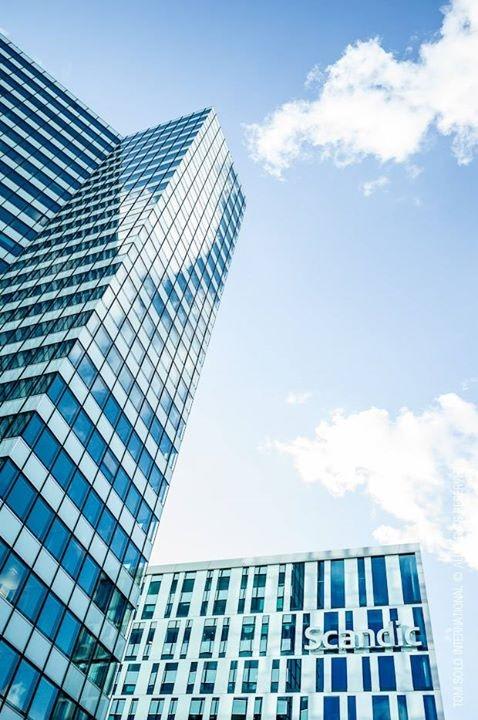 Scandic Hotel und der Emporio Tower Hotel Scandic Hamburg Emporio