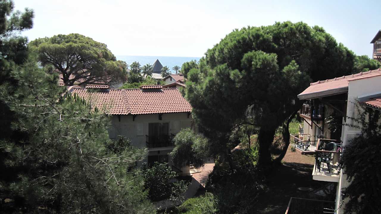 Ausblick aus unserm Zimmer Papillon Belvil