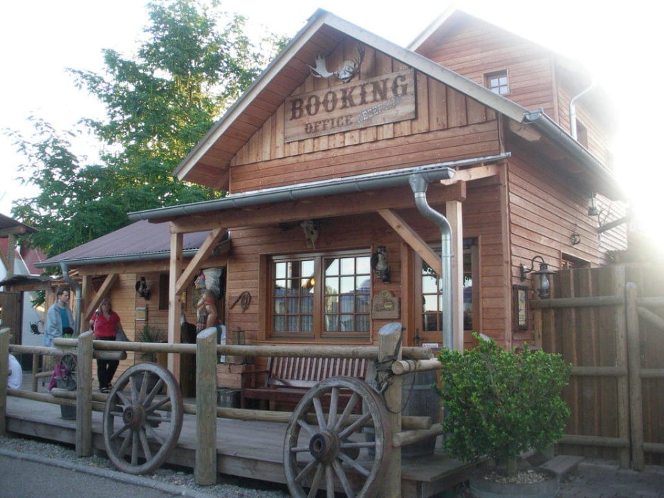 Rezeption Tipi Town Europa-Park