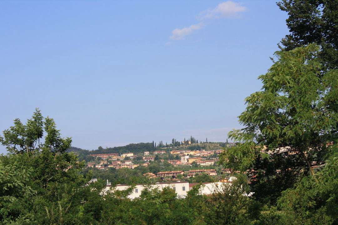 Blick vom Balkon Residence il Ruscello