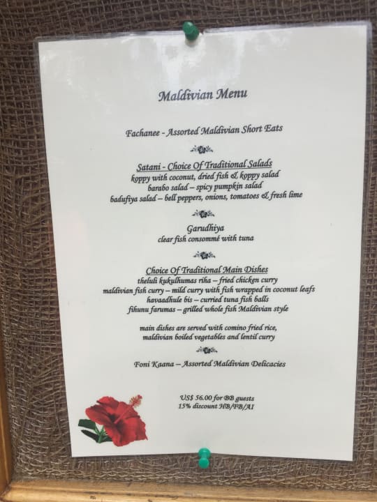 Gastro NH Collection Maldives Reethi Resort