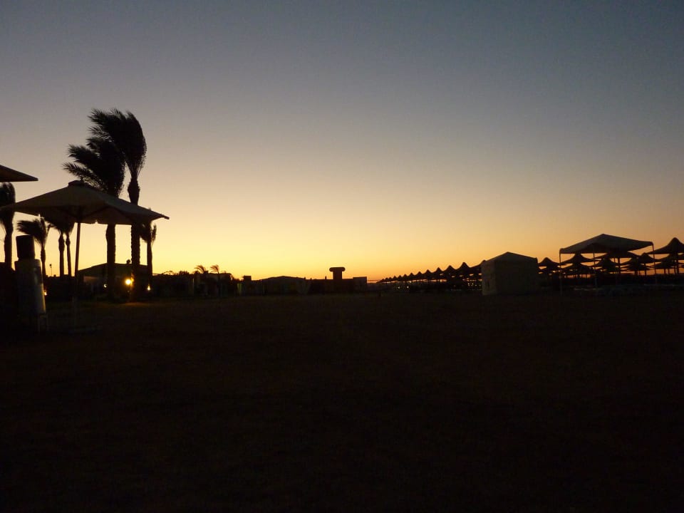 Wunderschöner Sonnenuntergang Stella Beach Resort & Spa Makadi Bay