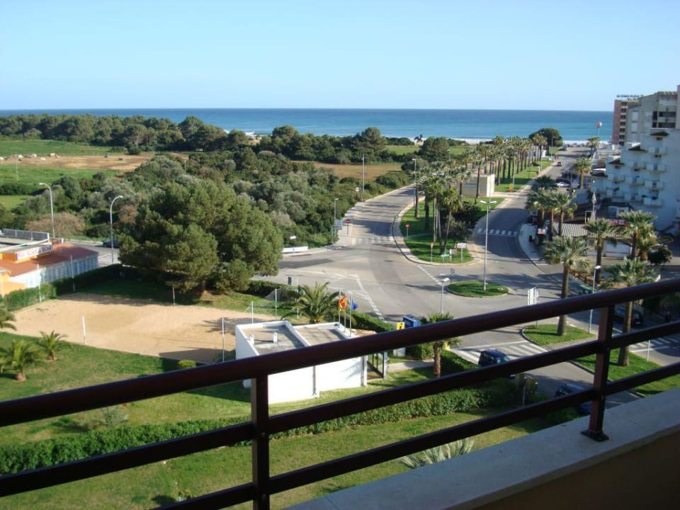 Ausblick direkter Meerblick aus Zimmer 1508 allsun App.-Hotel Orient Beach