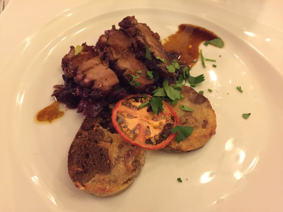 Hauptspeise 4-Gänge-Menü Hotel Jagdschloss Letzlingen