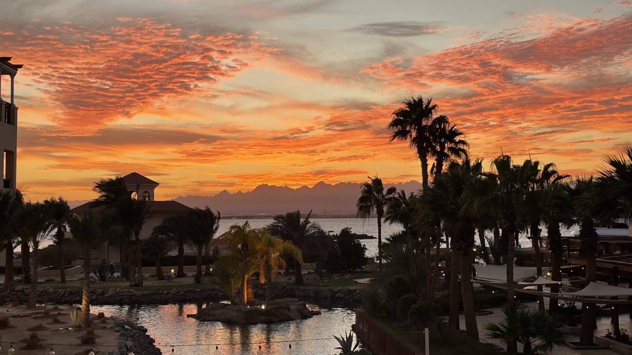 Ausblick Hotel Kempinski Soma Bay