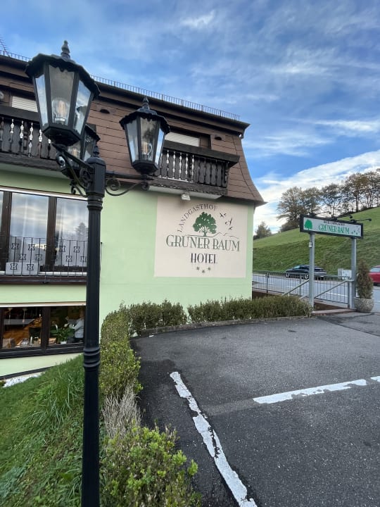 Außenansicht Hotel Grüner Baum