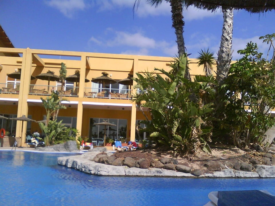 Pool mit grüner Oase AluaVillage Fuerteventura