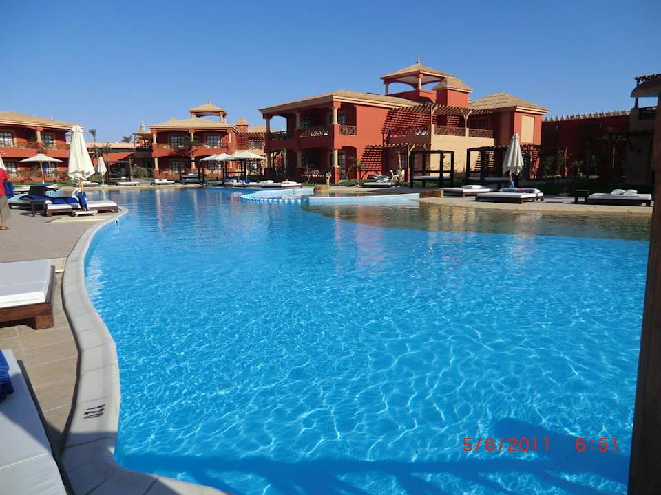 Pool am 400er Block Pickalbatros Alf Leila Wa Leila Resort - Neverland Hurghada